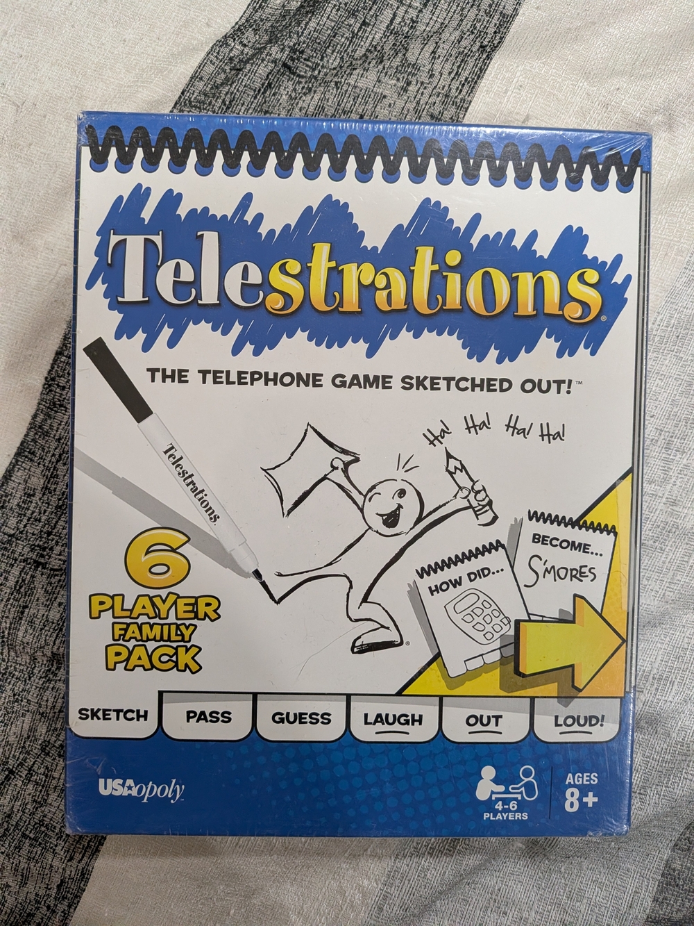 Telestrations 4-6 Player Family Pack Board Game
